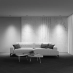 Встраиваемый светильник Альфа / Alfa LED 20 Вт 4000 К 50°, DL043-02-10W4K-SQ-B-1. TM Maytoni