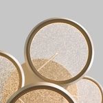 Подвесной светодиодный светильник 90034/6 золото, LED