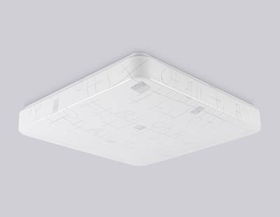 Потолочный светодиодный светильник FZ1156 WH белый 30W 6400K 370*370*85 (Без ПДУ)