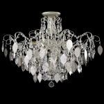 Светильник потолочный Crystal Lux ESMIRALDA PL9 SILVER 0524/109