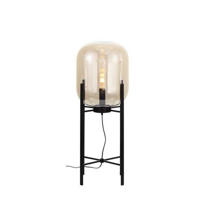 SL1050.515.01 Торшер ST-Luce Черный/Коньячный E27 1*40W (из 2-х коробок)