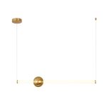 SL1222.203.01 Светильник подвесной ST-Luce Золотистый/Золотистый, Белый LED 1*18W 4000K