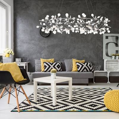 SL379.103.216 Люстра подвесная ST-Luce Серебристый/Белый LED 216*0,5W 3500K