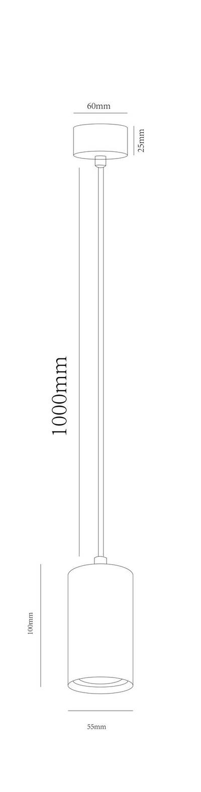 Точечный подвесной светильник Arte Lamp CANOPUS A1516SP-1BK, 1хGU10