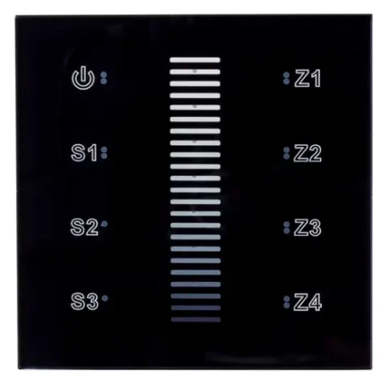 INTELLIGENT ARLIGHT Сенсорная панель DALI-901-11-ADDR-3SC-DIM-DT6-IN Black (BUS) (IARL, IP20 Пластик, 3 года)