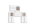 Соединитель T для светодиодной ленты 5050 12/24V (4 конт.) GS7001 (5шт)