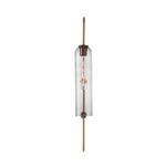 SL1145.341.01 Светильник настенный ST-Luce Латунь/Дымчатый E27 1*60W