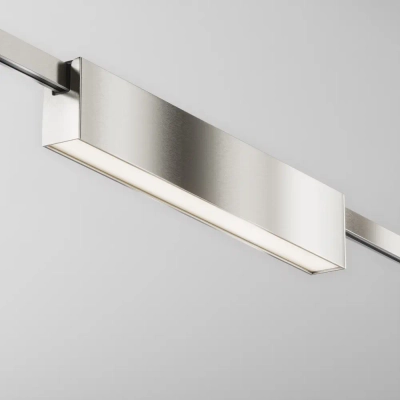 Трековый светильник Базис / Basis Flarity 3000K 18Вт 120°, TR151-1-18W3K-PT. TM Maytoni