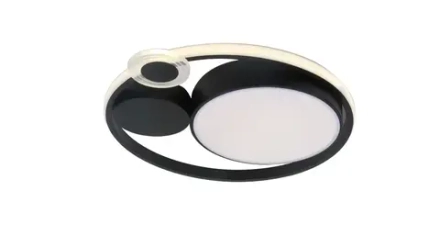 Потолочный светильник Arte Lamp STOCKHOLM A2690PL-1BK, 1хLED