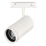 ST357.536.20 Магнитный трековый светильник ZOOM Белый LED 1*20W 3000K Lm Ra90 10-55° IP20 D60xH170 48VV