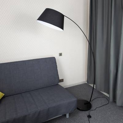 Citilux Арчи CL807011 Торшер с абажуром Чёрный