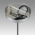 8048/1A SUSPENTIONI LN25 308 хром/розовый металл/стекло Подвесной светильник E27 1*60W 220V MANOLA