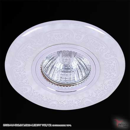 09502-9.0-001MN MR16+LED3W WH/CR светильник точ.