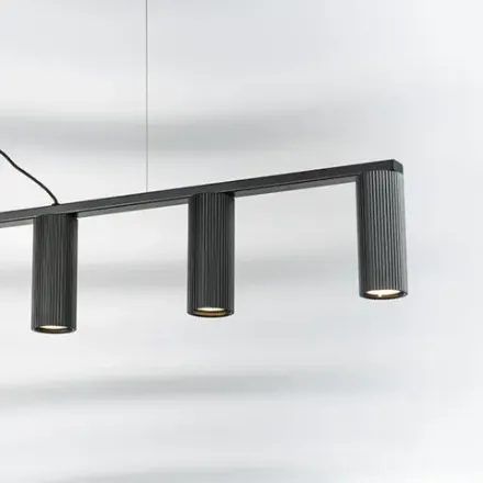 718057 Люстра ROMA 5х28W GU10 (led) MATT BLACK Lightstar