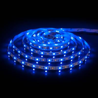 Светодиодная лента Лента светодиодная 24V 14,4W 60Led 5050+5050 IP20 MIX RGB/дневной белый, 5м