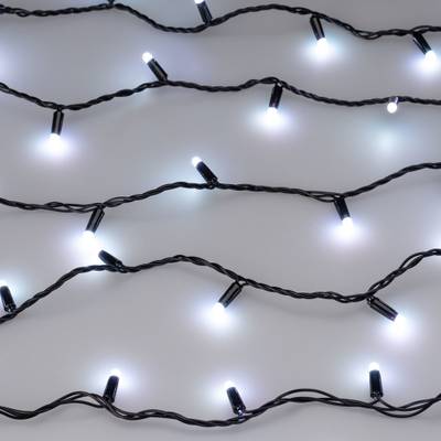 Светодиодная гирлянда ARD-STRING-CLASSIC-20000-BLACK-200LED-MILK-SYNC RGB (230V, 13W) (Ardecoled, IP65)