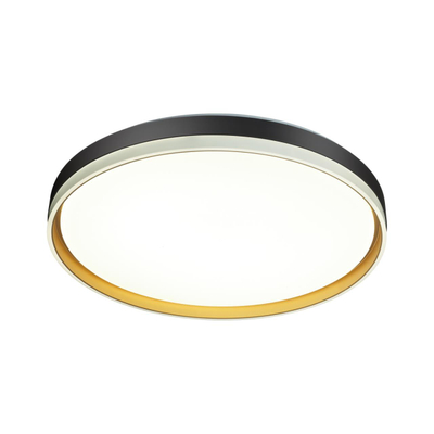 7619/DL PALE SN 160 Светильник пластик/черн./золот. LED 48Вт 3000-6300K D390 IP43 пульт ДУ SAVI