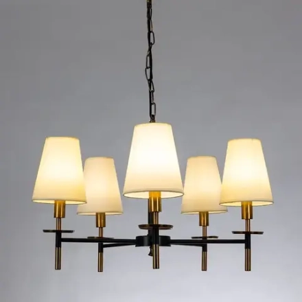 Подвесная люстра Arte Lamp RICCARDO A4075LM-5BK, 5хE14