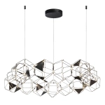 5087/68L L-VISION ODL25 293 черный хром/металл Люстра LED 68W 4000K 3740Лм TRELLIS