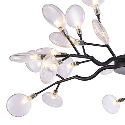 Подвесная люстра Skein 2480-10P, 30*G4LED*3W, 4914LM, 3000K. ТМ F-Promo