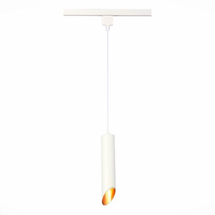 ST152.506.01 Светильник трековый Белый GU10 1*50W IP20 D60xH300 220V Без ламп