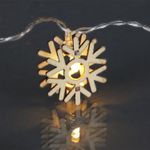 A-412 гирлянда светодиодная 5м, прозрачный провод, 20 LED с насадками