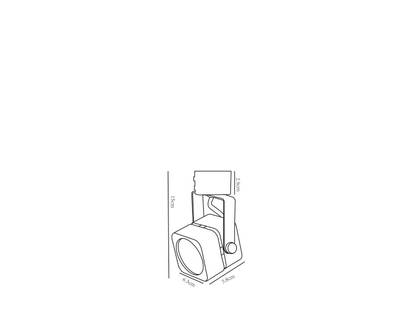 Трековый светильник Arte Lamp MISAM A1315PL-1WH, 1хGU10