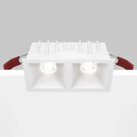 Встраиваемый светильник Альфа / Alfa LED 20 Вт 4000 К 36°, DL043-02-10W4K-SQ-W. TM Maytoni