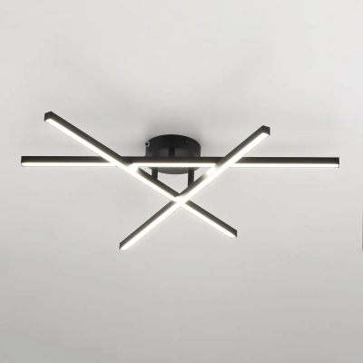 Citilux Стиг CL203131 LED Люстра потолочная с пультом Чёрная