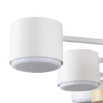 8196/10C COMFI LN26 336 белый, металл/дерево/пластик Потолочный светильник LED GX53 10*9W 220V RONDO