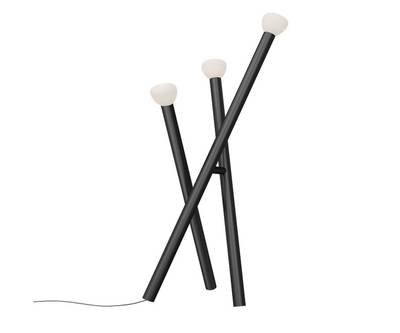 07722-F,19 Торшер Риволи черный d70 h153 G9 3*5W