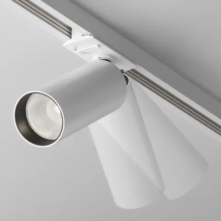 Трековый светильник Фокус / Focus LED Unity 4000K 12Вт 50°, TR021-1-12W4K-W-W. TM Maytoni