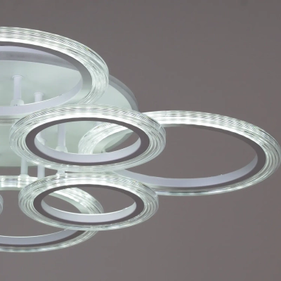 09812-3.3-4+4A WH (RGB) светильник потолочный Reluce, LED