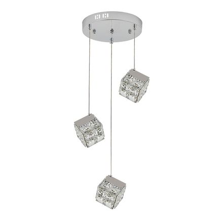 Подвесной светильник Indigo 12048/3P Chrome, 1хLED
