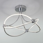 Умный потолочный светильник Eurosvet Petto 90246/6 90246/6 хром Smart, LED