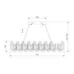 Подвесной светодиодный светильник 90376/1, LED
