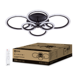 Светильник светодиодный ELEGANT BLISS-120В 120Вт 3000-4000-6500К 8400лм 230В 780х550х130мм с пультом ДУ IN HOME 4690612035475