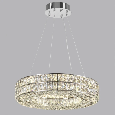 4927/52L L-VISION ODL24 583 хром/металл/хрусталь Люстра LED 52W 4000K 2971Лм PANTA