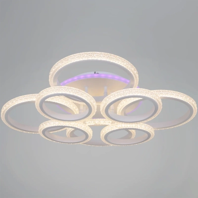 06333-0.3-4+4A WH (RGB) светильник потолочный Reluce, LED