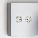 CL704460 Декарт Белый Св-к Настенный с USB