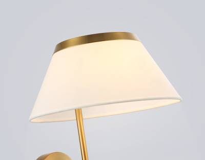Светильник настенный LH72475 BS/WH латунь/белый Е14 max 40W 300*260*400