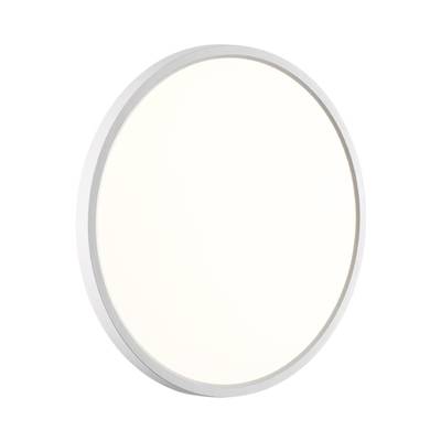 7659/32L MITRA LED SN 52 Светильник пластик/белый LED 32Вт 3000/4000K D400 IP40 ALFA WHITE