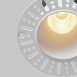 Встраиваемый светильник Dip 2700K 10Вт 50° 4 см, DL120-10W-2.7K-TRS-W. TM Maytoni