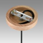 8055/1A SUSPENTIONI LN25 310 дерево/прозрачный металл/стекло Подвесной светильник E27 1*60W 220V NATANA