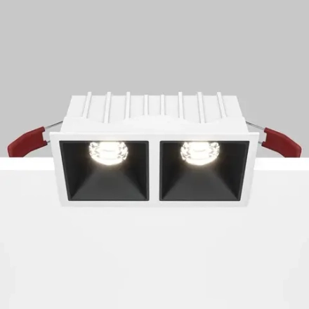 Встраиваемый светильник Альфа / Alfa LED 20 Вт 4000 К 36°, DL043-02-10W4K-SQ-WB. TM Maytoni