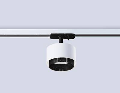 Светильник трековый GL5379 WH/BK белый/черный GX53 max 12W D95*130