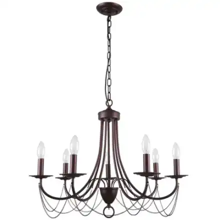 Подвесная люстра Plini 2590-7P, 7*E14*40W. ТМ F-Promo
