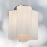 802010 Светильник NUBI 1х40W E27 ХРОМ/БЕЛЫЙ Lightstar