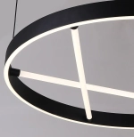 Подвесная люстра ARTE LAMP RICCO A1874SP-45BK, 1хLED