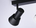 Светильник накладной TA13122/3 BK/WH черный/белый GU10/3 max 12W 470*85*150